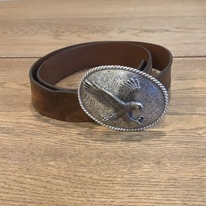 Genuine Leather Men’s Brown Belt